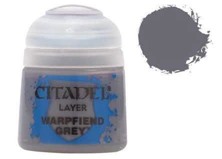 Layer: Warpfiend Grey (12Ml) (6-Pack) – Warhammer miniature – Tabletop Dominion