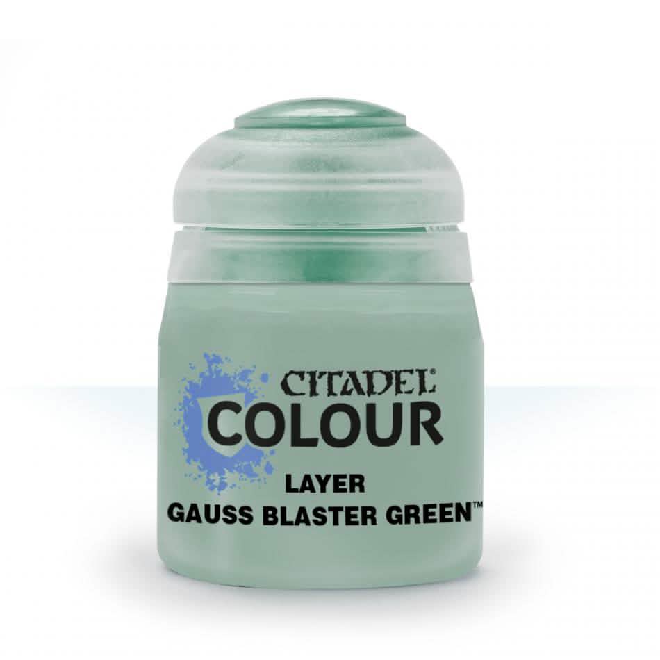 Layer: Layer: Gauss Blaster Green (12Ml) (6Pk) – Warhammer miniature – Tabletop Dominion