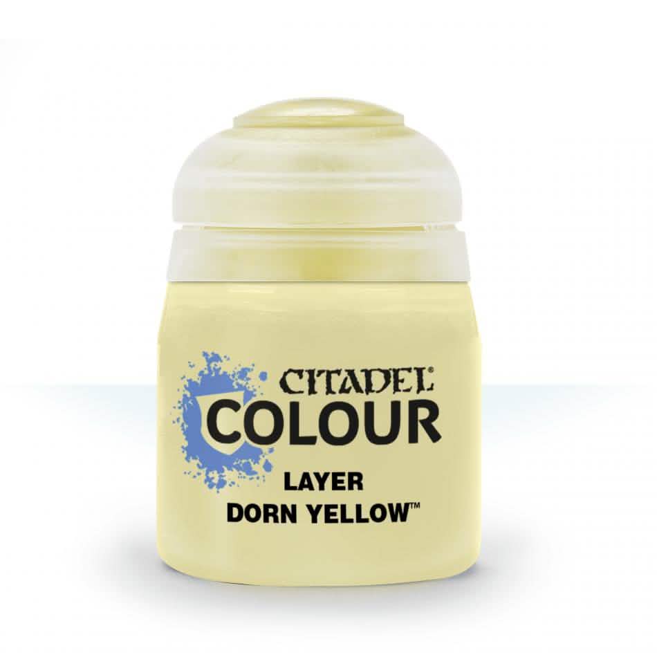 Layer: Layer: Dorn Yellow (12Ml) (6-Pack) – Warhammer miniature – Tabletop Dominion