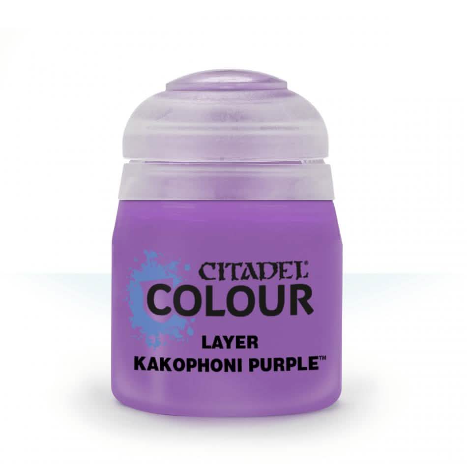 Layer: Layer: Kakophoni Purple (12Ml) (6-Pack) – Warhammer miniature – Tabletop Dominion