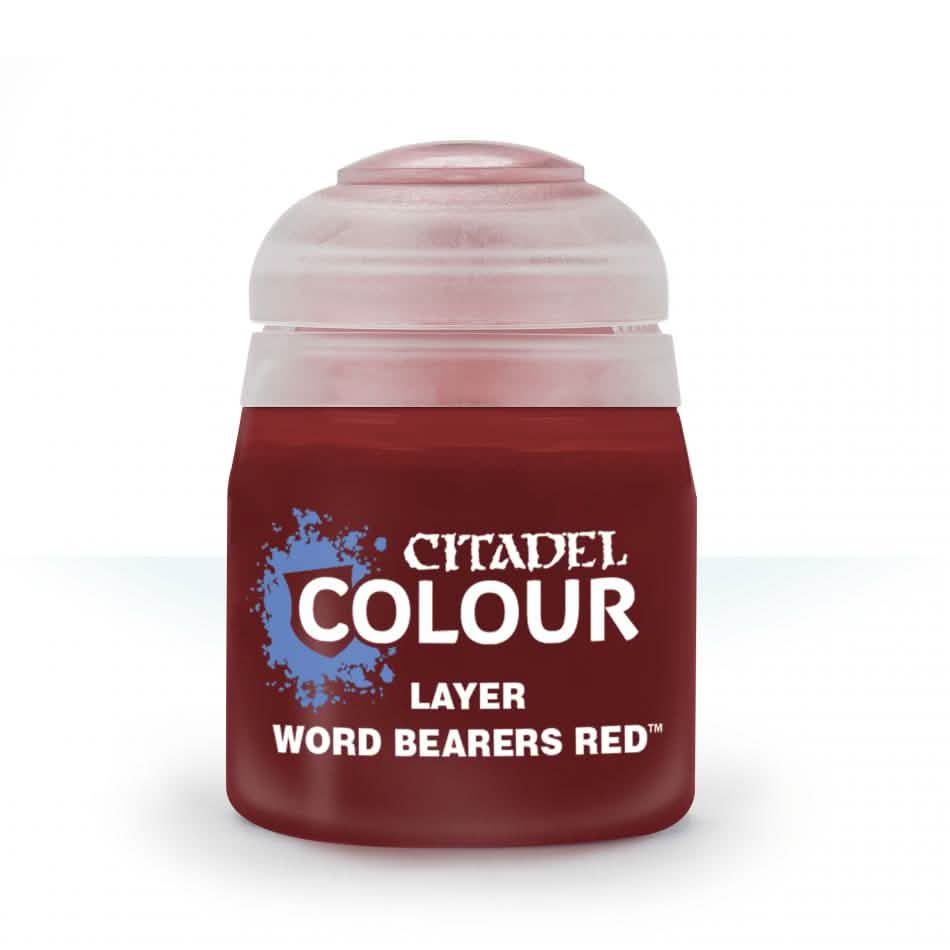 Layer: Layer: Word Bearers Red (12Ml) (6-Pack) – Warhammer miniature – Tabletop Dominion
