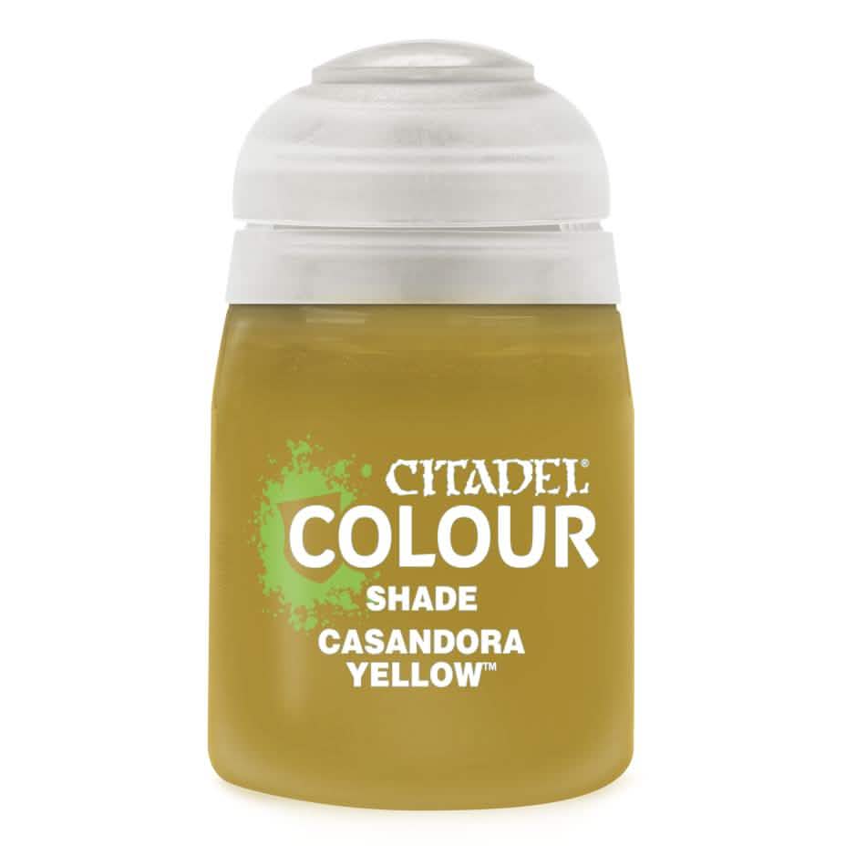 Shade: Shade: Casandora Yellow (18Ml) (6 Pack) – Warhammer miniature – Tabletop Dominion
