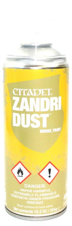 Spray - Colour: Zandri Dust Spray (Uk/Row) (6-Pk) – Warhammer miniature – Tabletop Dominion