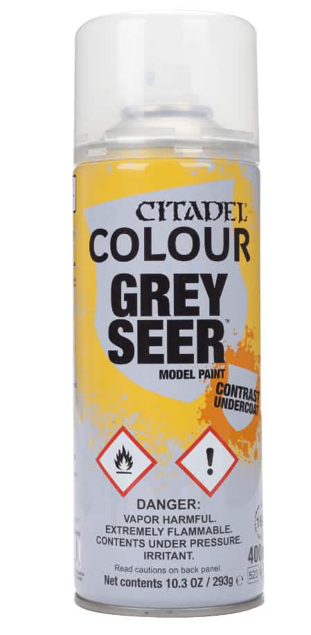 Spray - Colour: Grey Seer Spray Paint (Uk/Row) (6-Pack) – Warhammer miniature – Tabletop Dominion