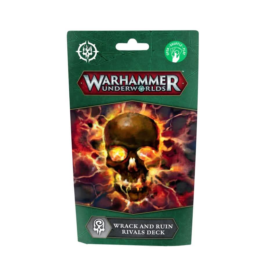 WH Underworlds - Generic: Whu Rivals Deck: Wrack And Ruin (Eng) – Warhammer miniature – Tabletop Dominion