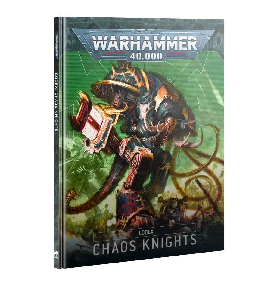 Codex: Chaos Knights (Eng) – Warhammer miniature – Tabletop Dominion