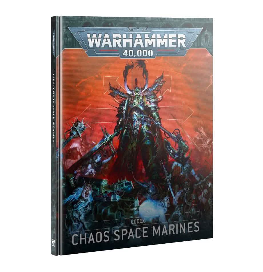 Codex: Chaos Space Marines (English) – Warhammer miniature – Tabletop Dominion