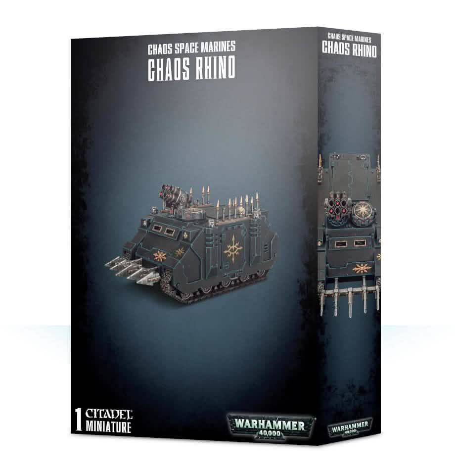 Chaos Space Marines: Rhino – Warhammer miniature – Tabletop Dominion