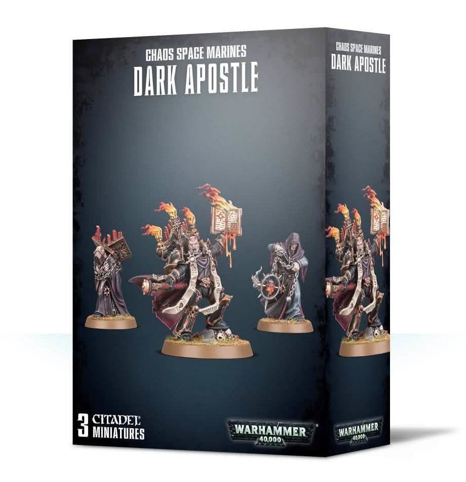 Chaos Space Marines: Dark Apostle – Warhammer miniature – Tabletop Dominion