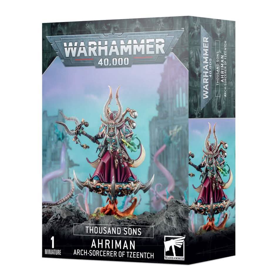 Ahriman Arch-Sorcerer Of Tzeentch – Warhammer miniature – Tabletop Dominion