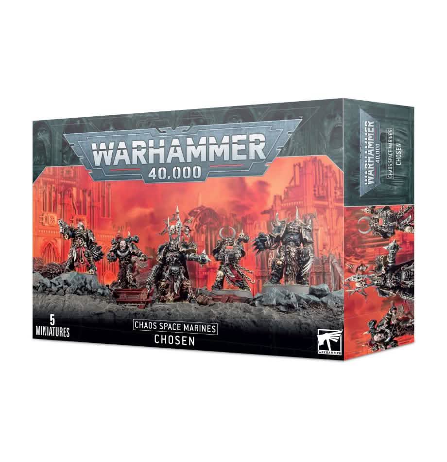 Chaos Space Marines: Chosen – Warhammer miniature – Tabletop Dominion