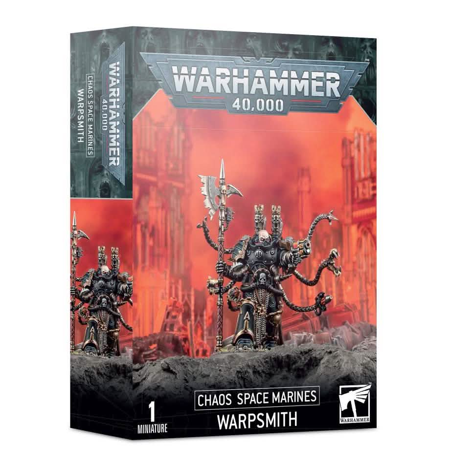 Chaos Space Marines: Warpsmith – Warhammer miniature – Tabletop Dominion