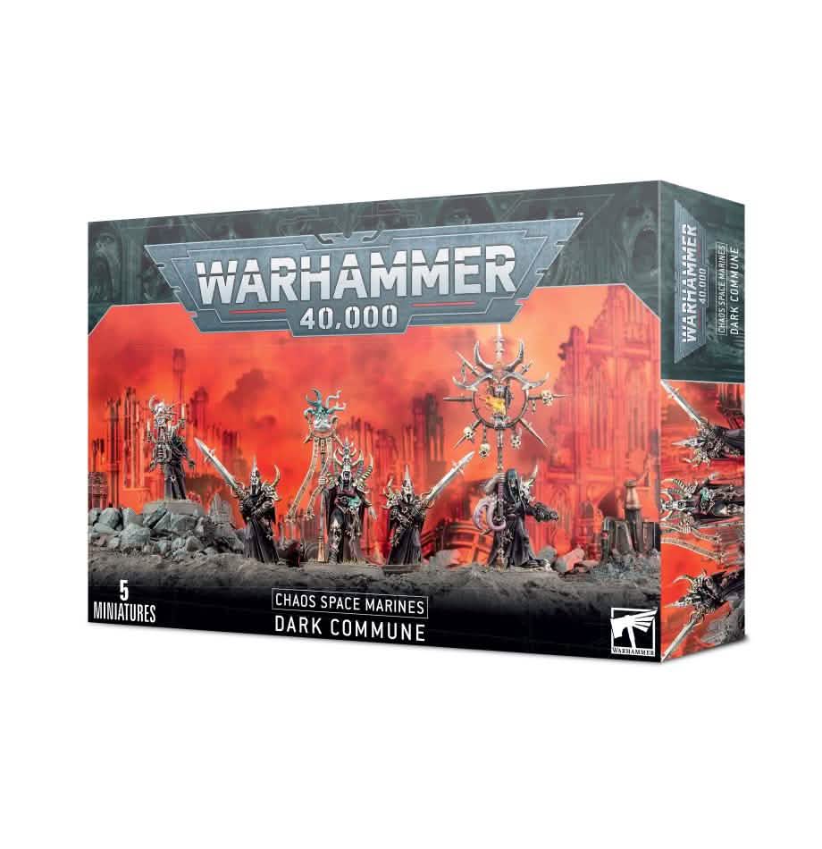 Chaos Space Marines: Dark Commune – Warhammer miniature – Tabletop Dominion
