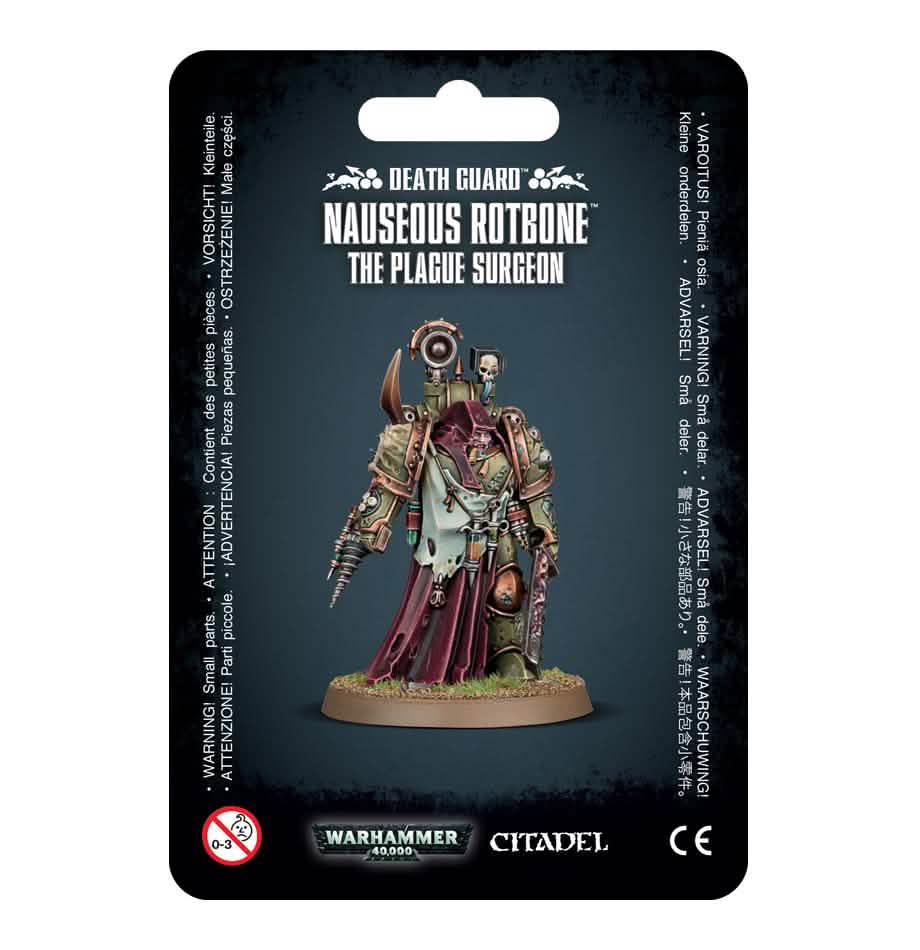 Death Guard: Nauseous Rotbone – Warhammer miniature – Tabletop Dominion