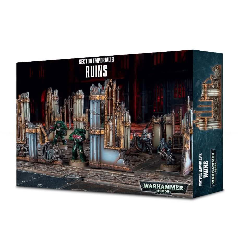 Sector Imperialis Ruins – Warhammer miniature – Tabletop Dominion