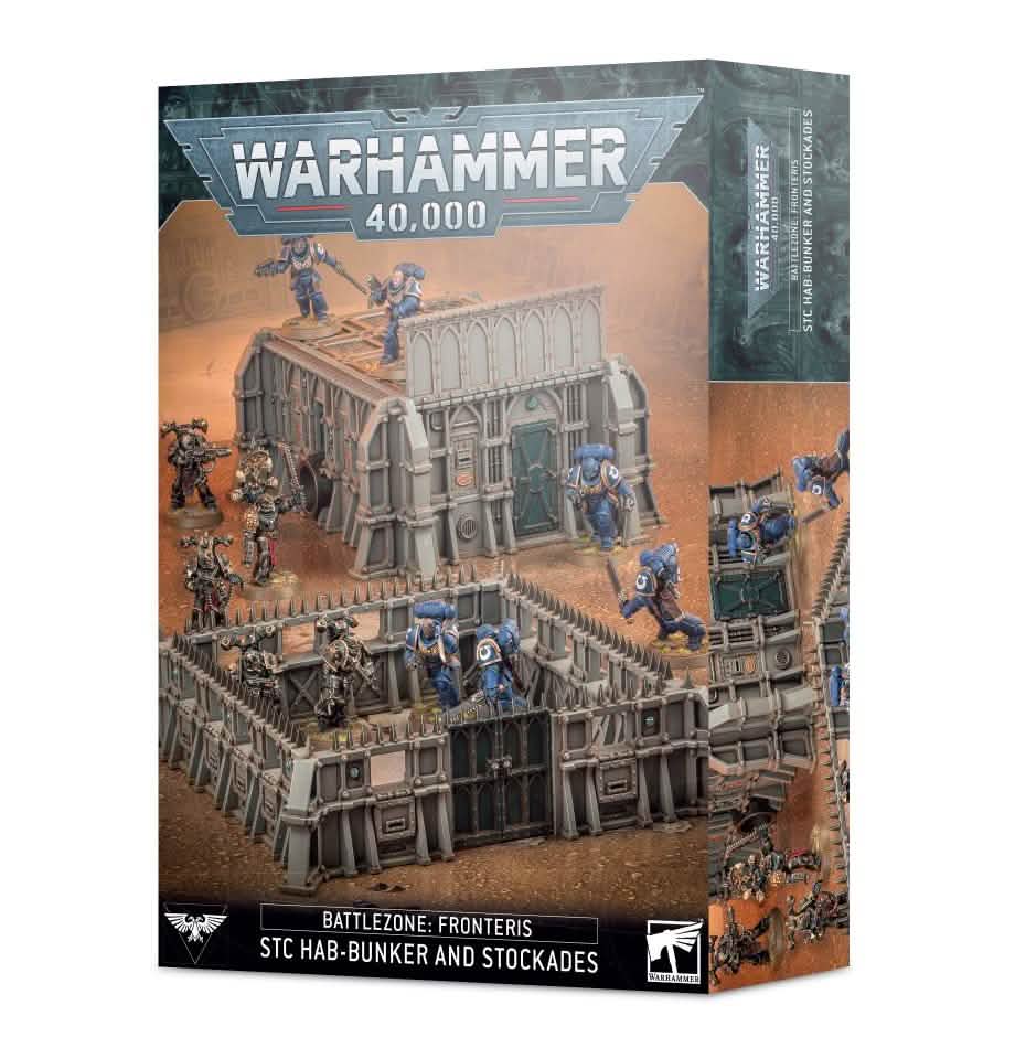B/Z Fronteris: Stc Hab-Bunker & Stockade – Warhammer miniature – Tabletop Dominion