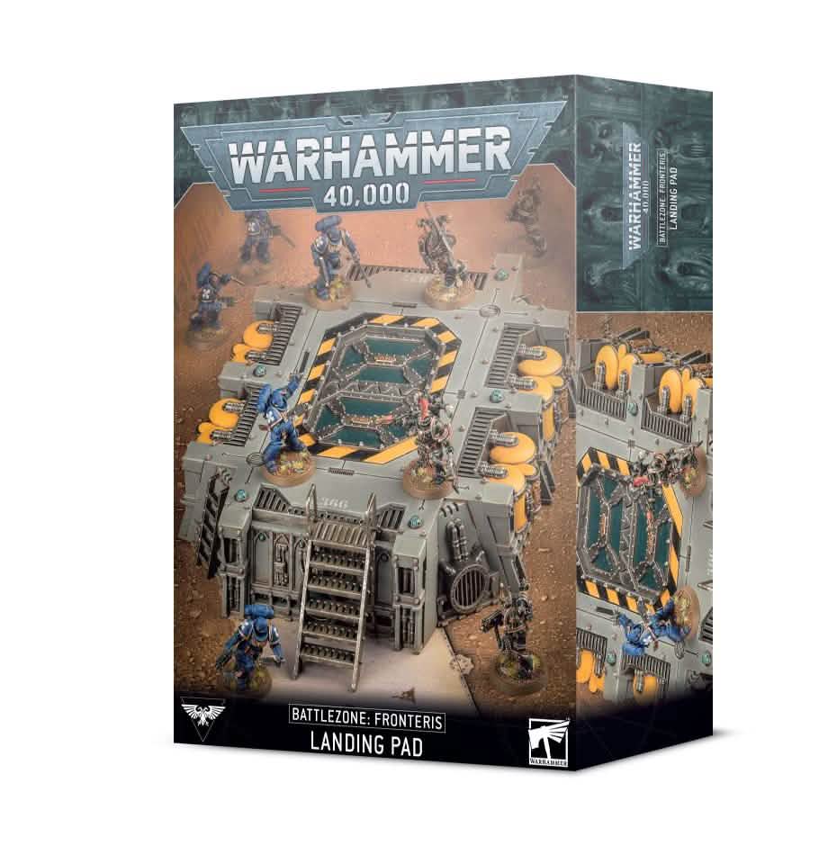 Battlezone Fronteris: Landing Pad – Warhammer miniature – Tabletop Dominion