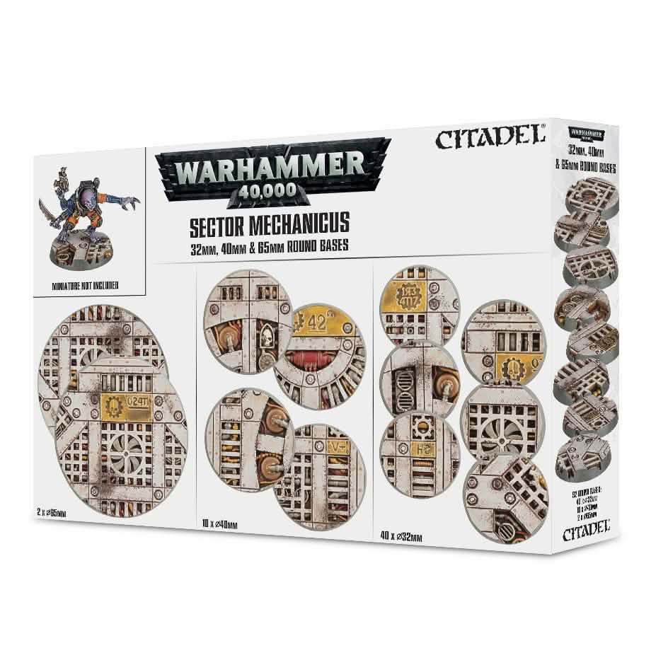 Sector Mechanicus: Industrial Bases – Warhammer miniature – Tabletop Dominion