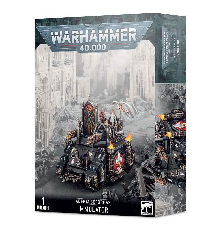 Adepta Sororitas: Immolator – Warhammer miniature – Tabletop Dominion