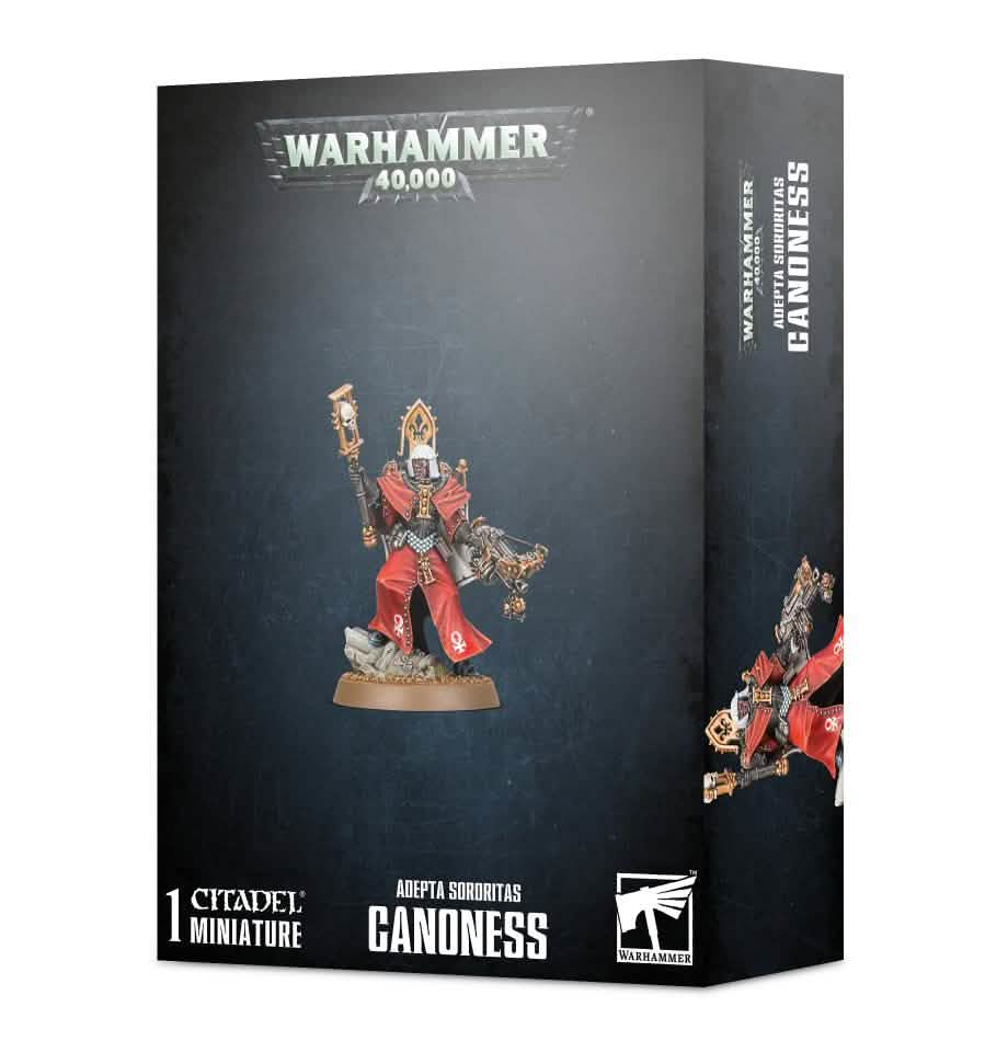 Adepta Sororitas Canoness – Warhammer miniature – Tabletop Dominion