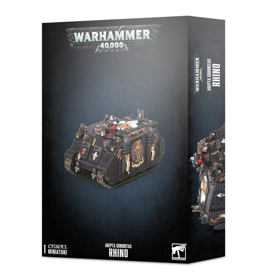 Adepta Sororitas Rhino – Warhammer miniature – Tabletop Dominion