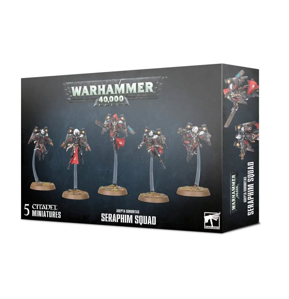 Adepta Sororitas: Seraphim Squad – Warhammer miniature – Tabletop Dominion