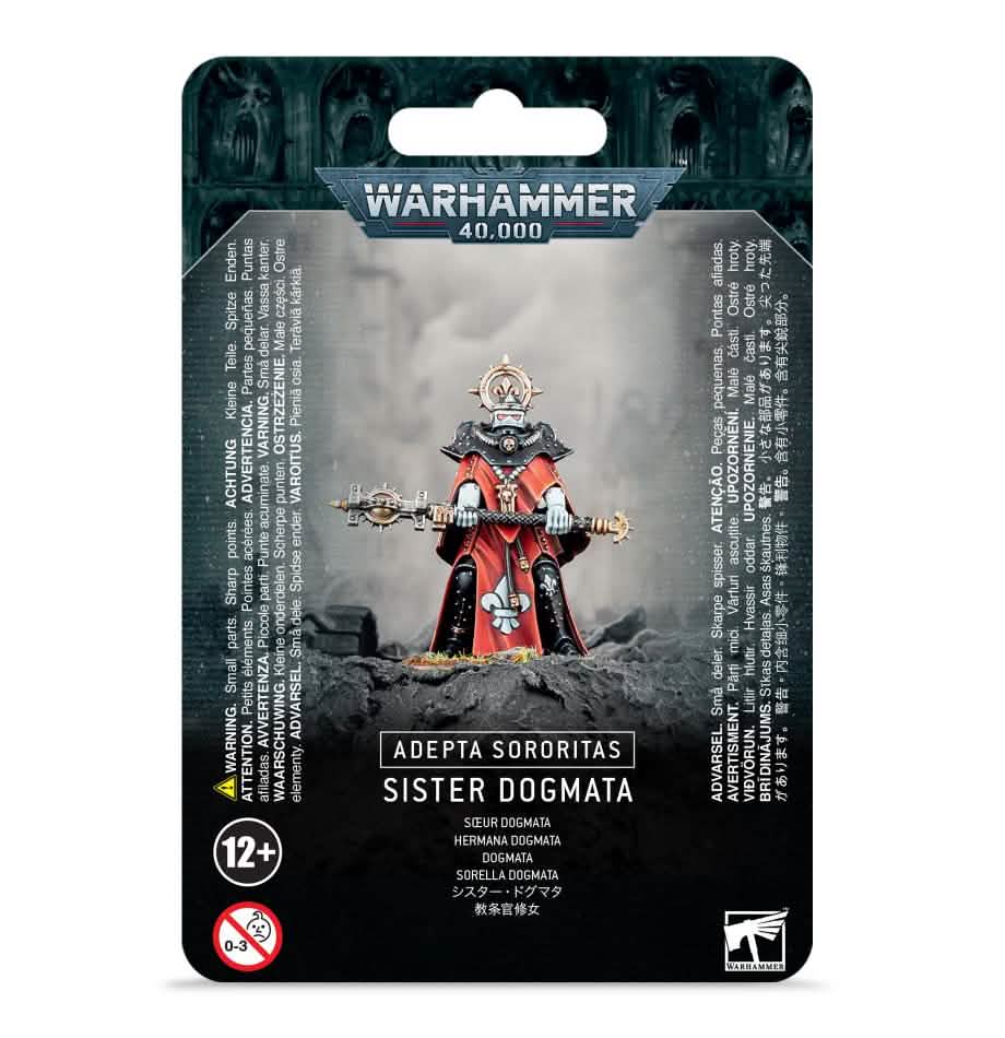 Adepta Sororitas: Sister Dogmata – Warhammer miniature – Tabletop Dominion