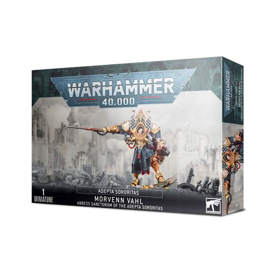 A/S: Morvenn Vahl Abbess Sanctorum – Warhammer miniature – Tabletop Dominion
