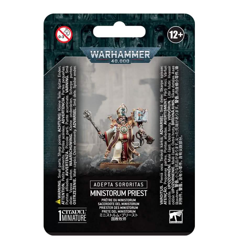 Adepta Sororitas: Ministorum Priest – Warhammer miniature – Tabletop Dominion