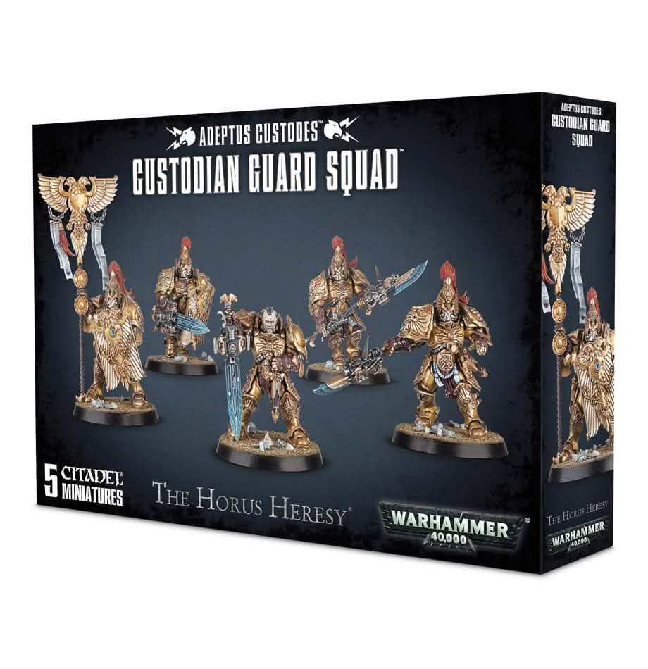 Adeptus Custodes: Custodian Guard – Warhammer miniature – Tabletop Dominion