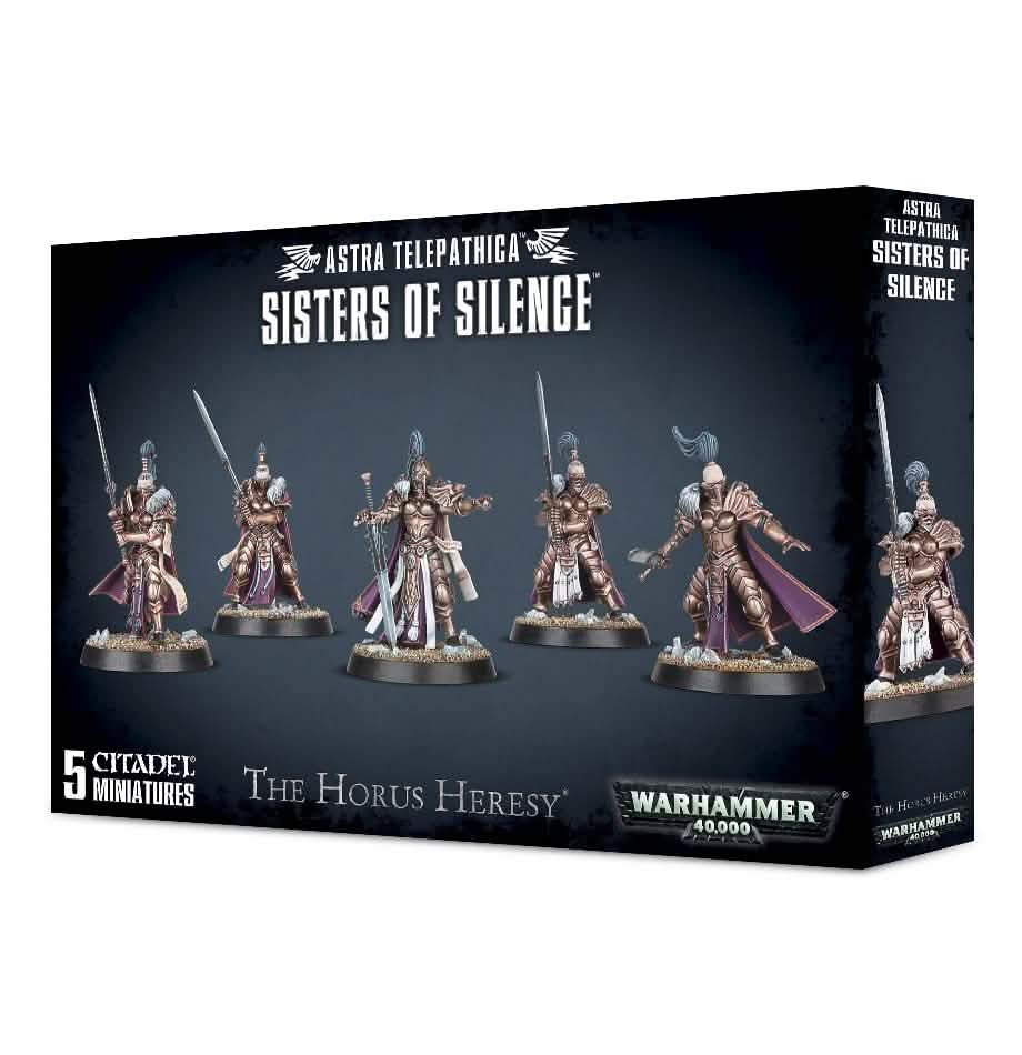 Adeptus Custodes: Sisters Of Silence – Warhammer miniature – Tabletop Dominion