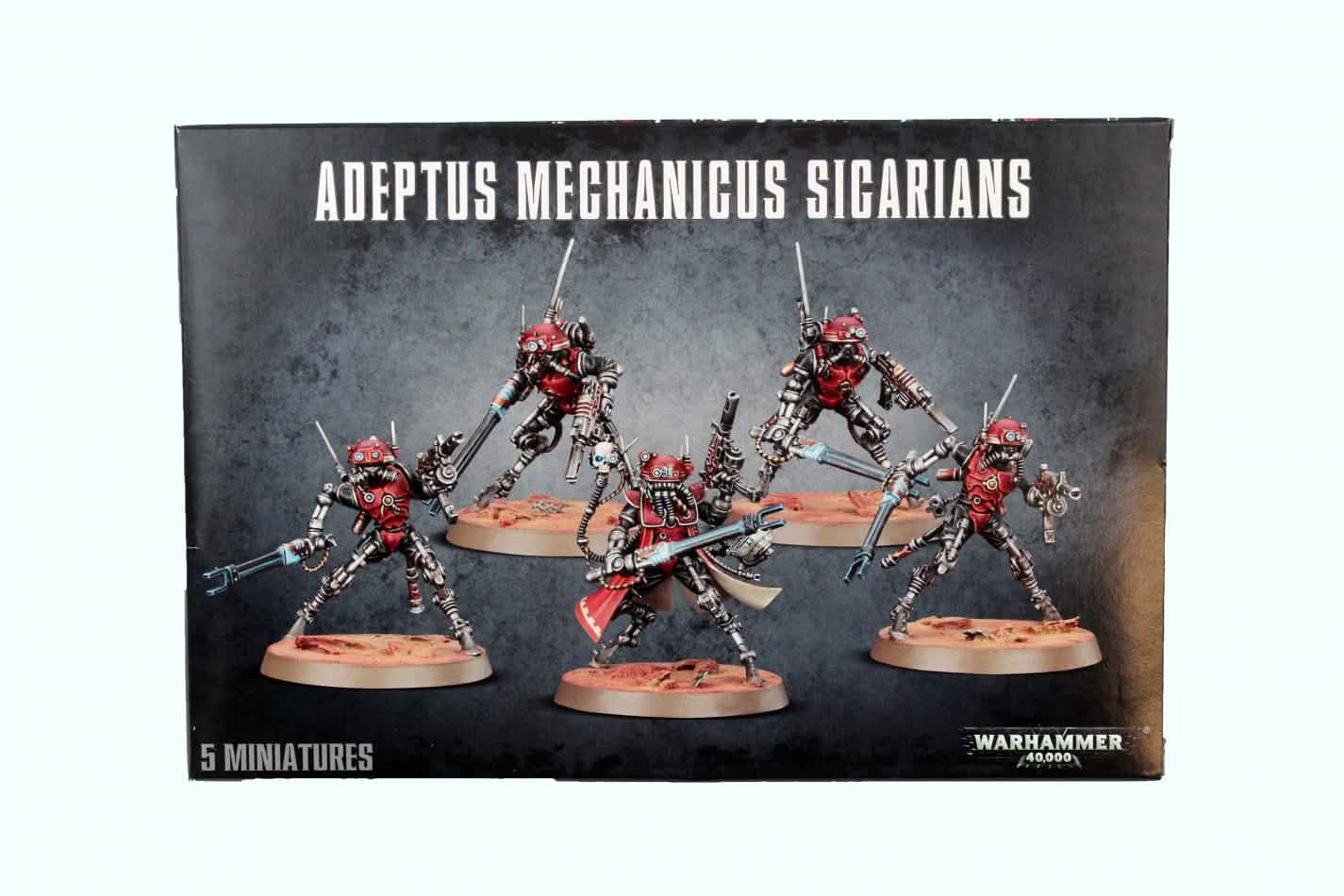 Adeptus Mechanicus: Sicarians – Warhammer miniature – Tabletop Dominion