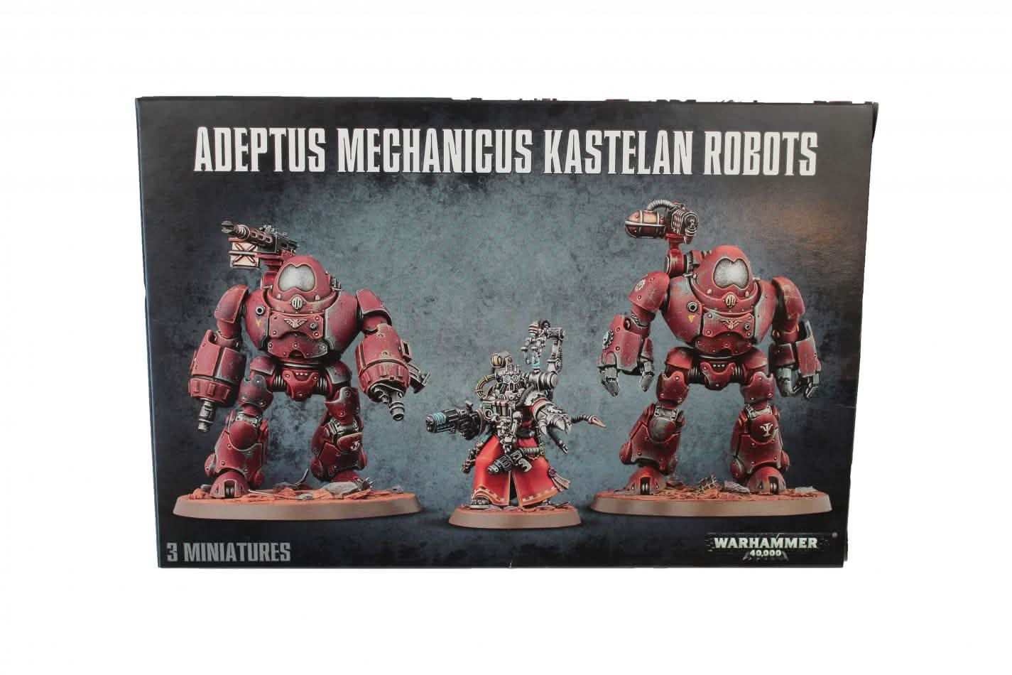 Adeptus Mechanicus: Kastelan Robots – Warhammer miniature – Tabletop Dominion