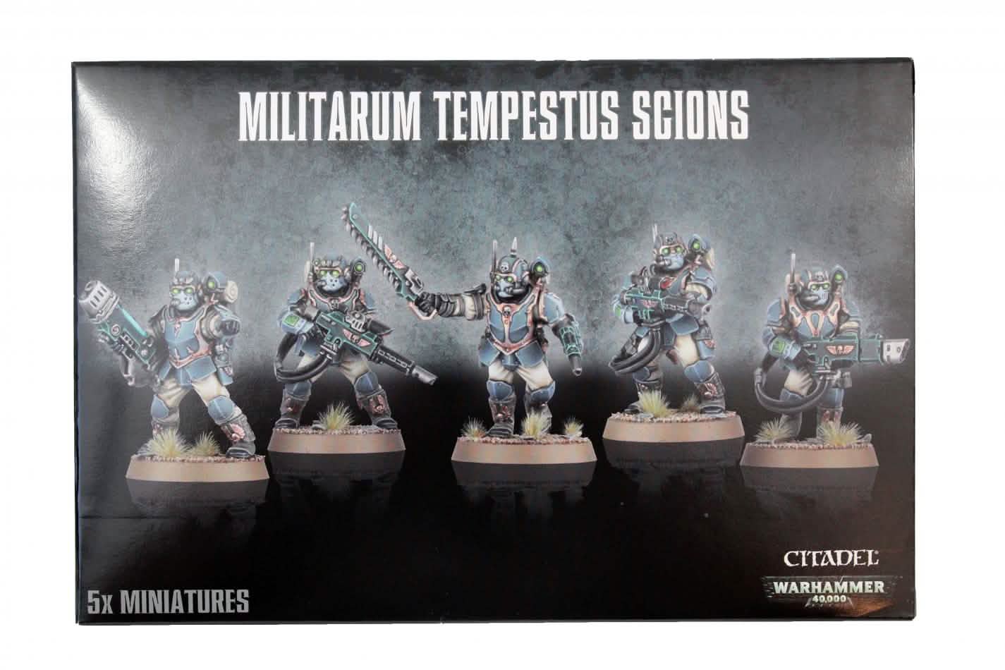 Astra Militarum: Tempestus Scions – Warhammer miniature – Tabletop Dominion