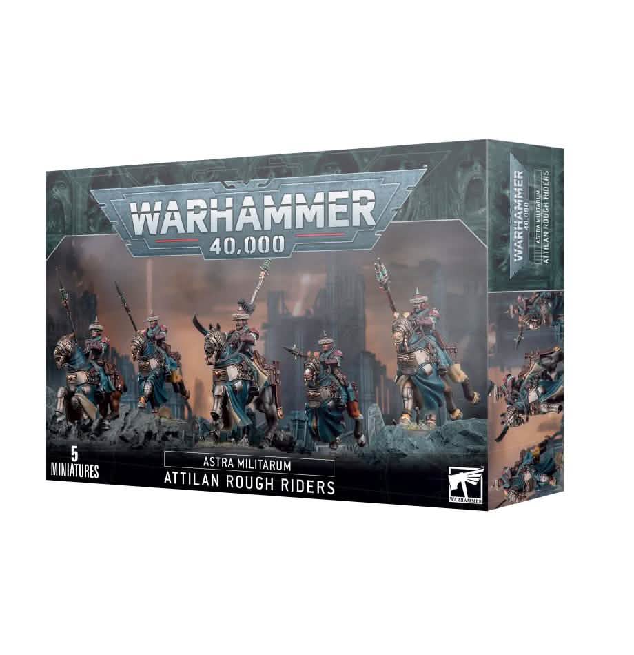 Astra Militarum: Attilan Rough Riders – Warhammer miniature – Tabletop Dominion