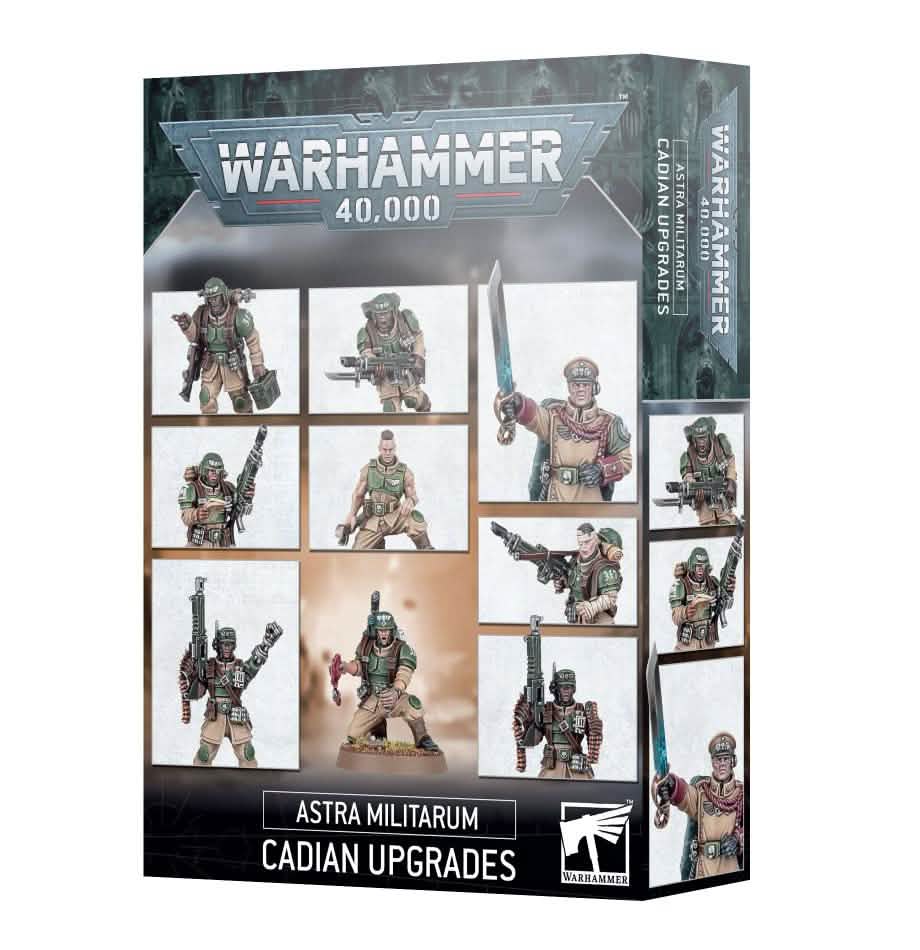 Astra Militarum: Cadian Upgrades – Warhammer miniature – Tabletop Dominion