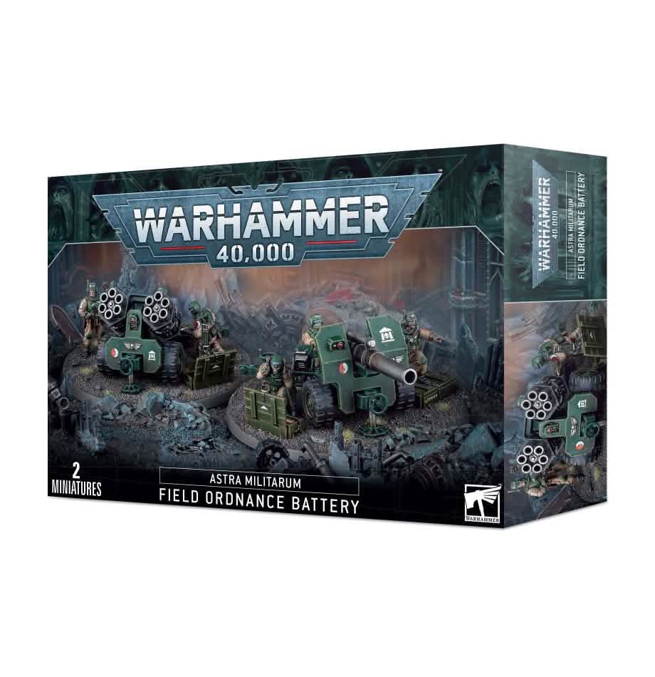 Astra Militarum: Field Ordnance Battery – Warhammer miniature – Tabletop Dominion