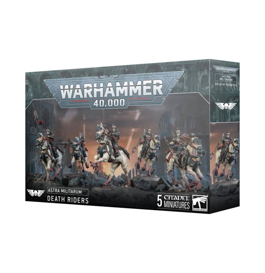 Astra Militarum: Death Riders – Warhammer miniature – Tabletop Dominion