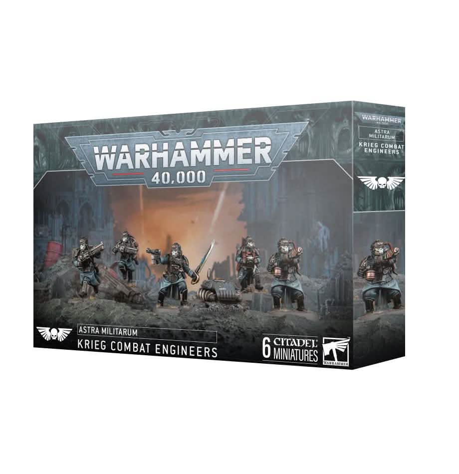 Astra Militarum: Krieg Combat Engineers – Warhammer miniature – Tabletop Dominion
