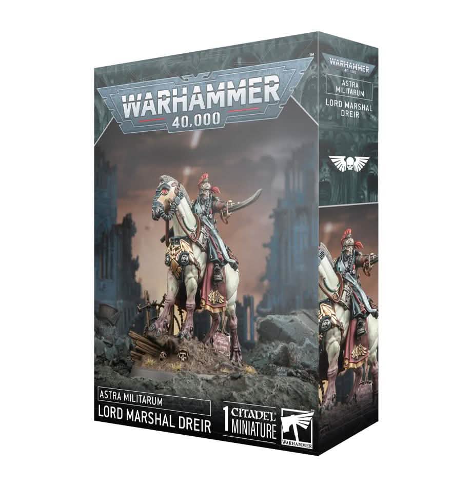 A/Militarum: Krieg Lord-Marshal Dreir – Warhammer miniature – Tabletop Dominion