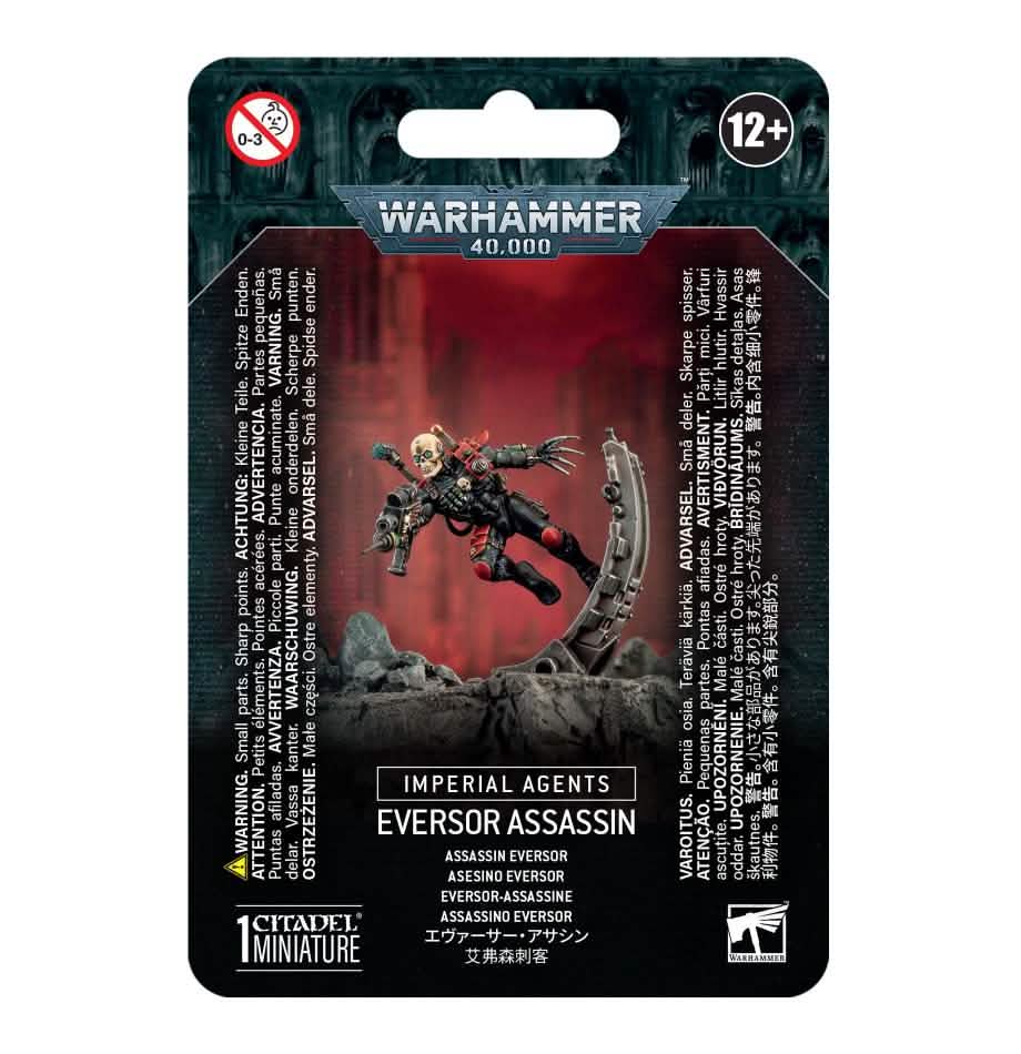 Imperial Agents: Eversor Assassin – Warhammer miniature – Tabletop Dominion