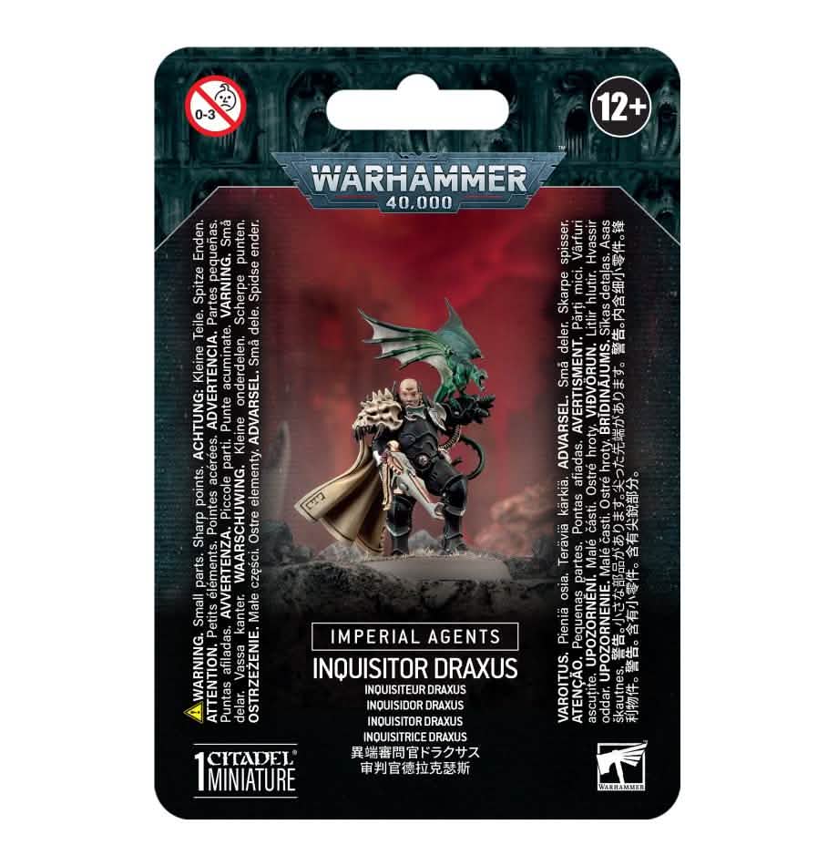 Imperial Agents: Inquisitor Draxus – Warhammer miniature – Tabletop Dominion