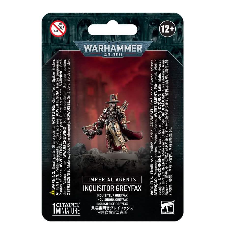 Imperial Agents: Inquisitor Greyfax – Warhammer miniature – Tabletop Dominion