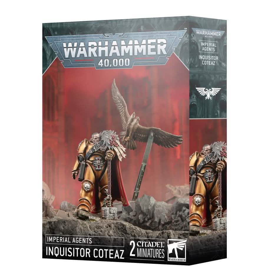Imperial Agents: Inquisitor Coteaz – Warhammer miniature – Tabletop Dominion