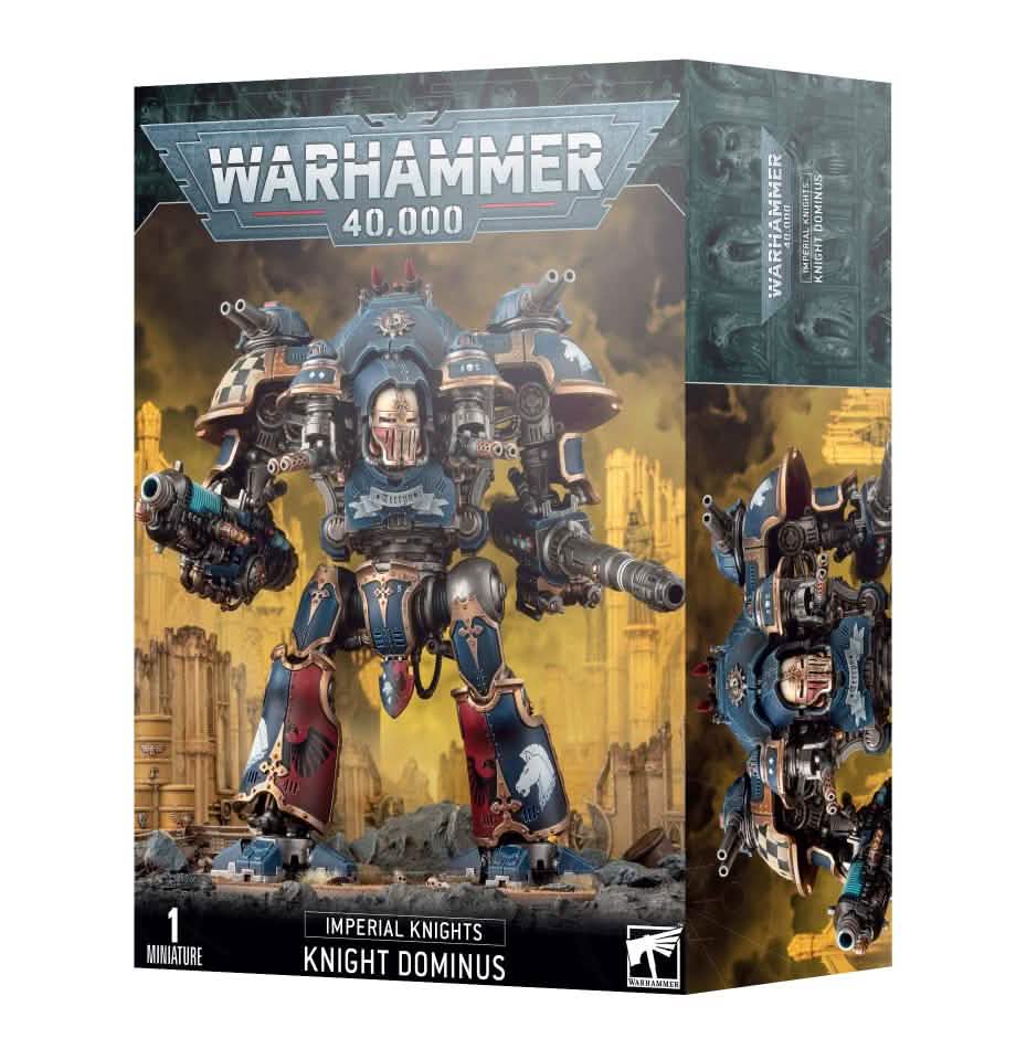 Imperial Knights: Knight Dominus – Warhammer miniature – Tabletop Dominion