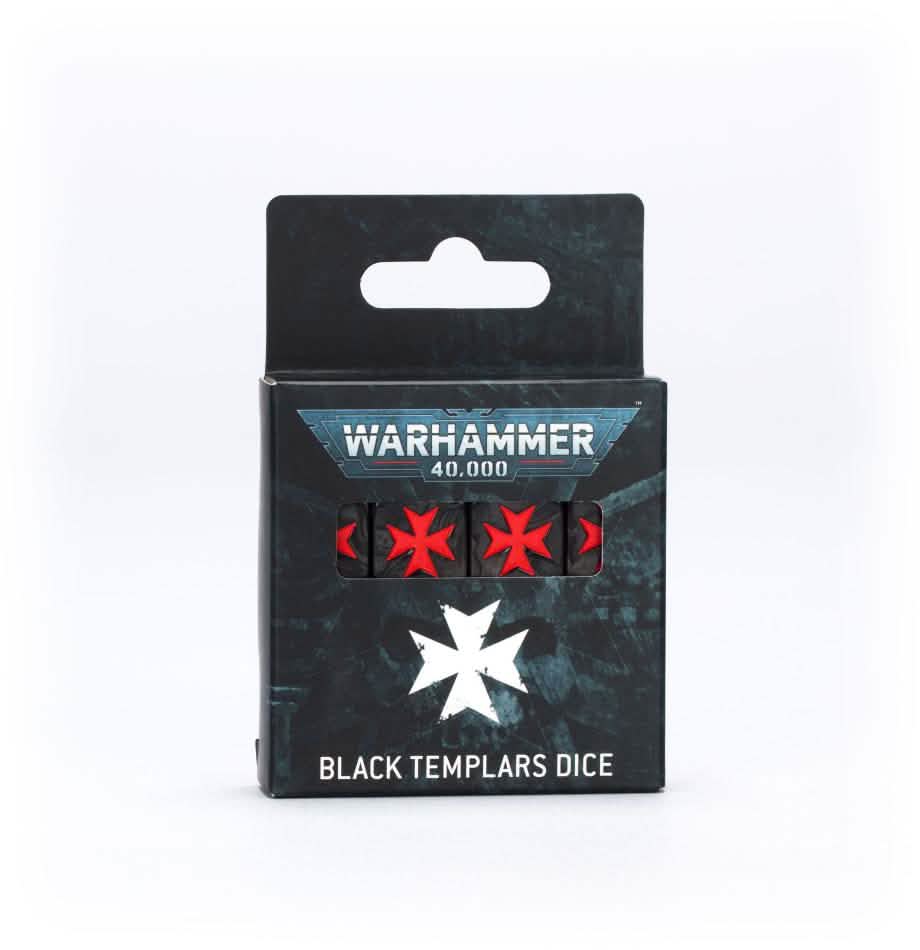 Warhammer 40000: Black Templars Dice – Warhammer miniature – Tabletop Dominion