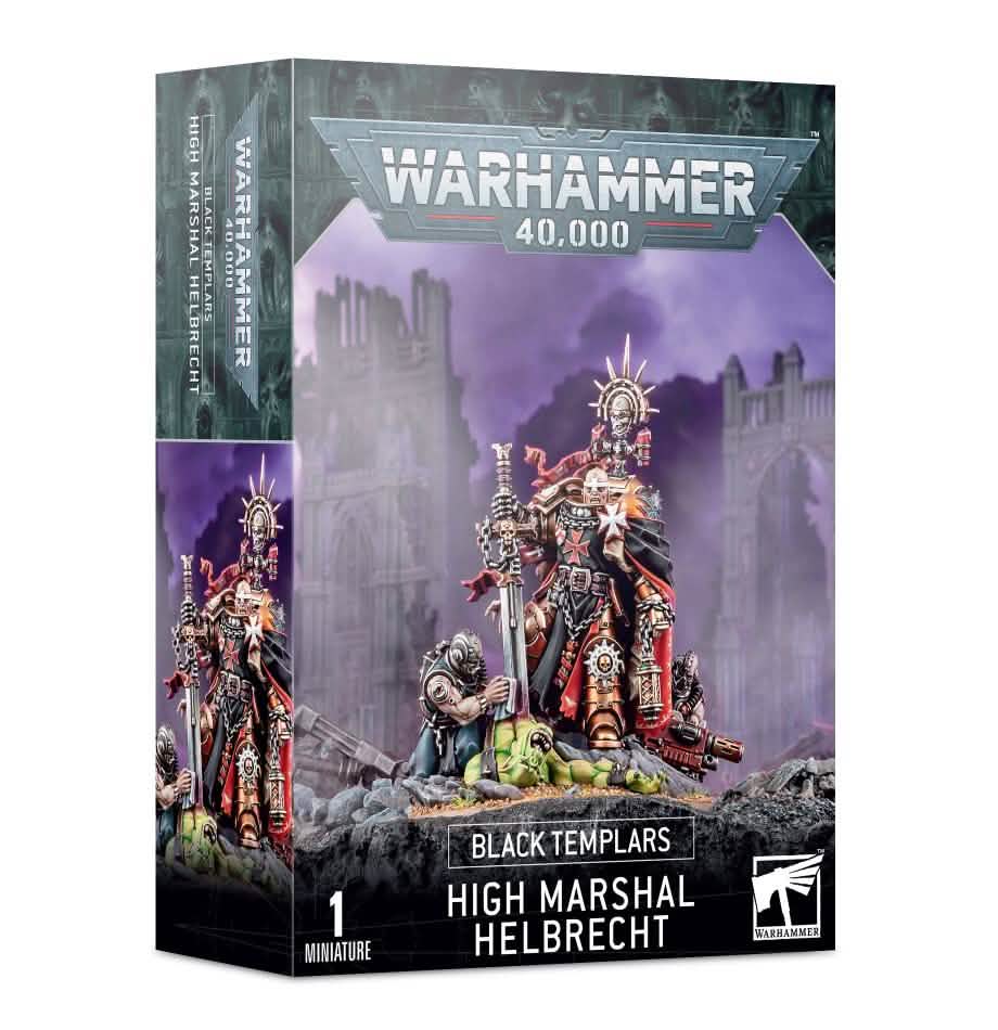 Black Templars: High Marshal Helbrecht – Warhammer miniature – Tabletop Dominion