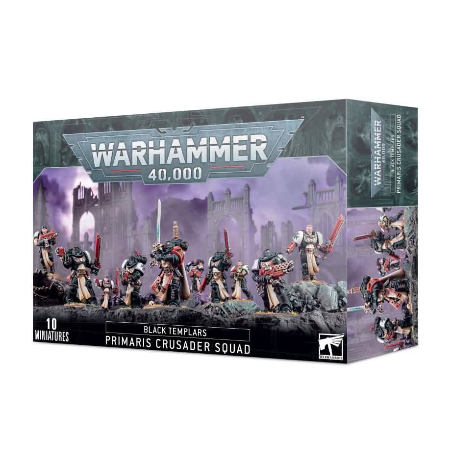 Black Templars: Primaris Crusader Squad – Warhammer miniature – Tabletop Dominion