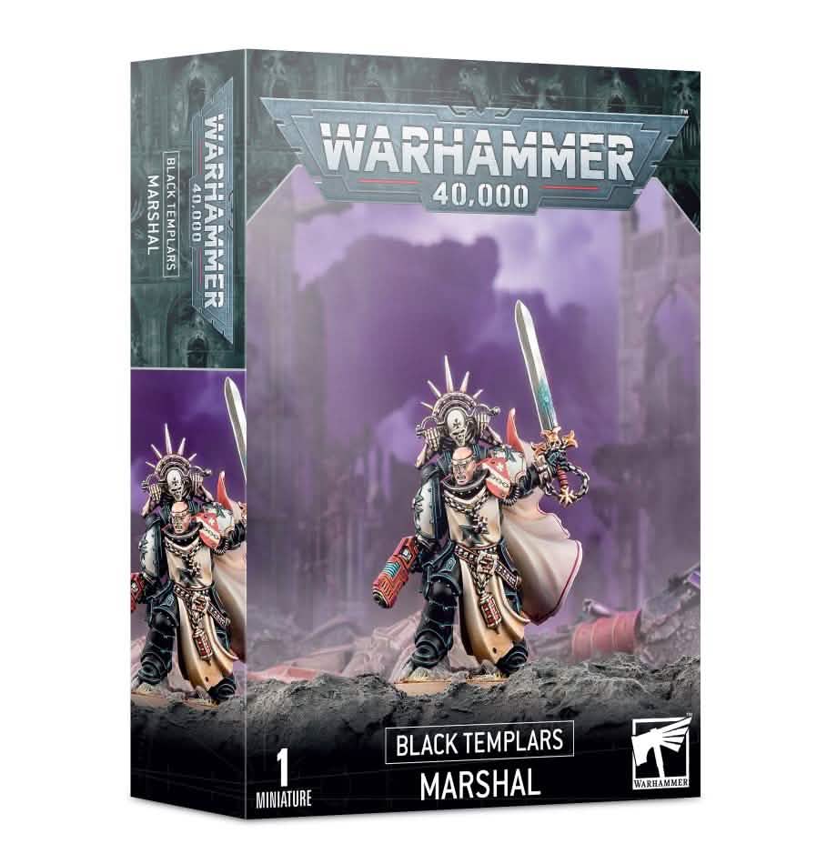 Black Templars: Marshal – Warhammer miniature – Tabletop Dominion