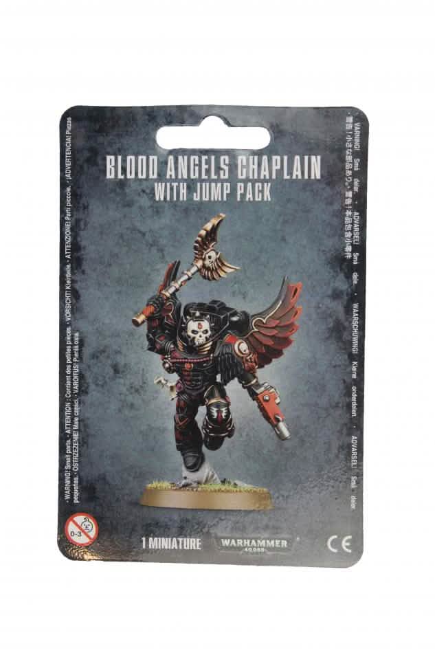 Blood Angels Chaplain With Jump Pack – Warhammer miniature – Tabletop Dominion